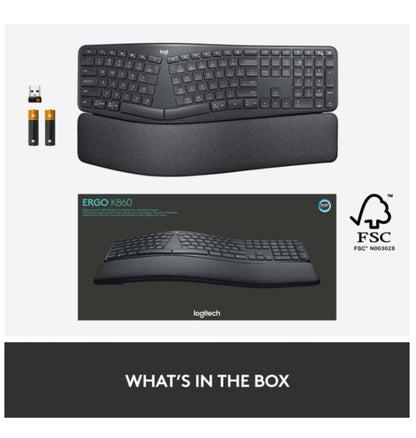 Logitech Ergo K860 Wireless Split Ergonomic Keyboard product image 12