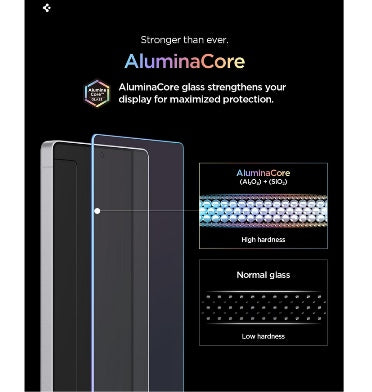Spigen Samsung Galaxy S26 Premium Tempered Glass Screen Protector - Privacy 2pk product image 4