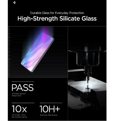 Spigen Samsung Galaxy S26 Premium Tempered Glass Screen Protector - Privacy 2pk product image 5