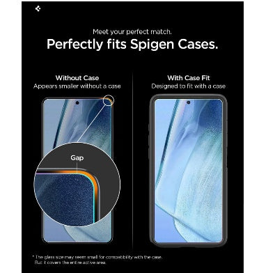 Spigen Samsung Galaxy S26 Premium Tempered Glass Screen Protector - Privacy 2pk product image 8