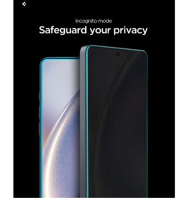 Spigen Samsung Galaxy S26 Premium Tempered Glass Screen Protector - Privacy 2pk product image 3