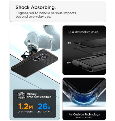 Spigen Samsung Galaxy S26 Ultra Premium Slim Armor Card Case Black product image 5