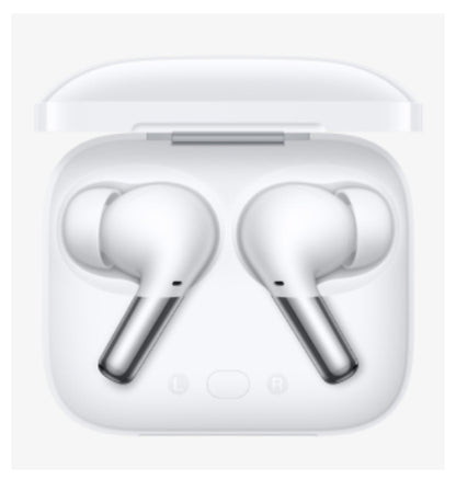 Oneplus Buds Pro Glossy White — side view