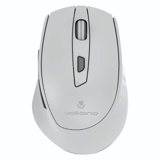 Volkano Chrome Series 2.4Ghz Wireless Ergonomic Grey Mouse (VK-20234-GY) image 1
