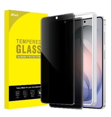 Jetech Samsung Galaxy S26 Ultra Premium Tempered Glass Screen Protector - Privacy 2pk product image 1