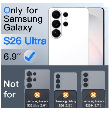 Jetech Samsung Galaxy S26 Ultra Premium Tempered Glass Screen Protector - Privacy 2pk product image 3