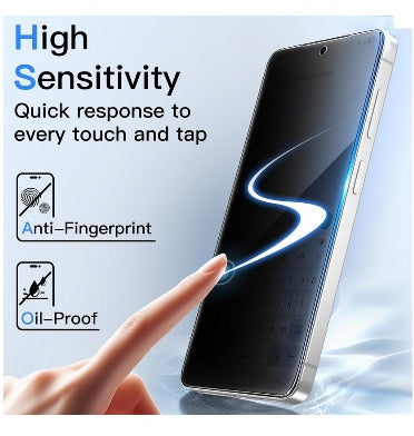 Jetech Samsung Galaxy S26 Ultra Premium Tempered Glass Screen Protector - Privacy 2pk product image 7