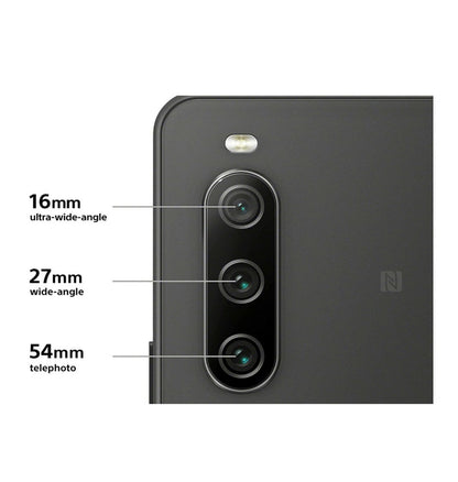 Sony Xperia 10 Iv 128gb/6gb Dual SIM Black — detail view