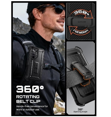 Supcase Samsung Galaxy S26 Ultra Full Body Rugged Protective Case Black product image 7