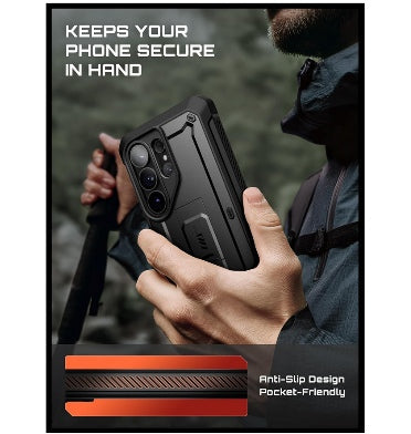 Supcase Samsung Galaxy S26 Ultra Full Body Rugged Protective Case Black product image 8