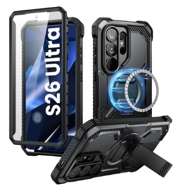 I-Blason Samsung Galaxy S26 Ultra Premium Full Body Armorbox MagSafe Case Black product image 1