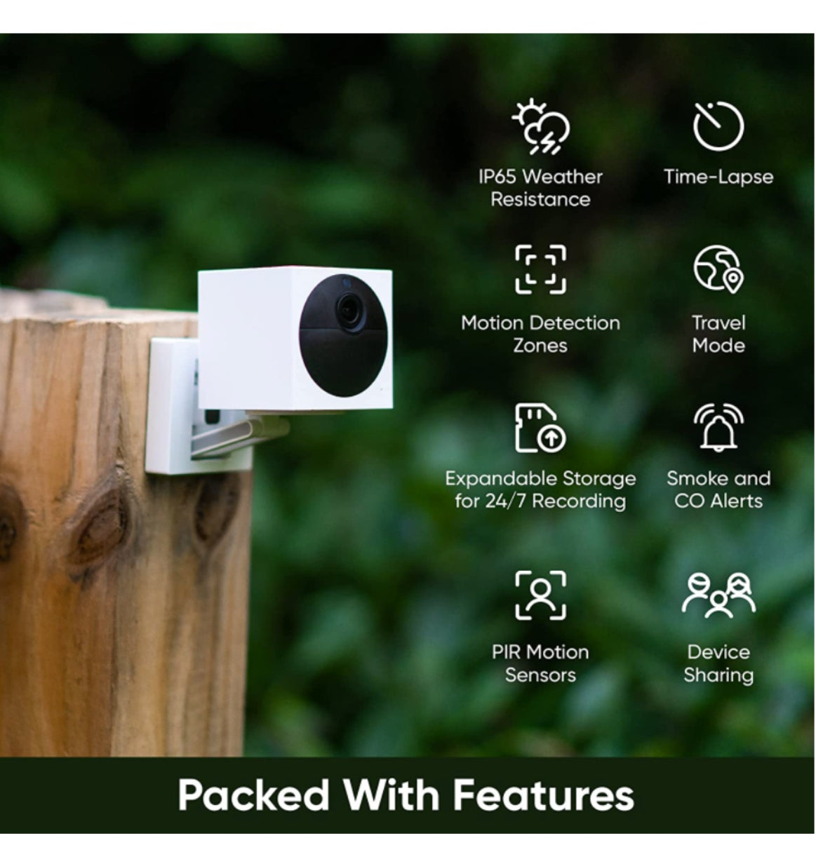 Wyze Cam Outdoor V2 Smart Home Camera Starter Bundle product image 6