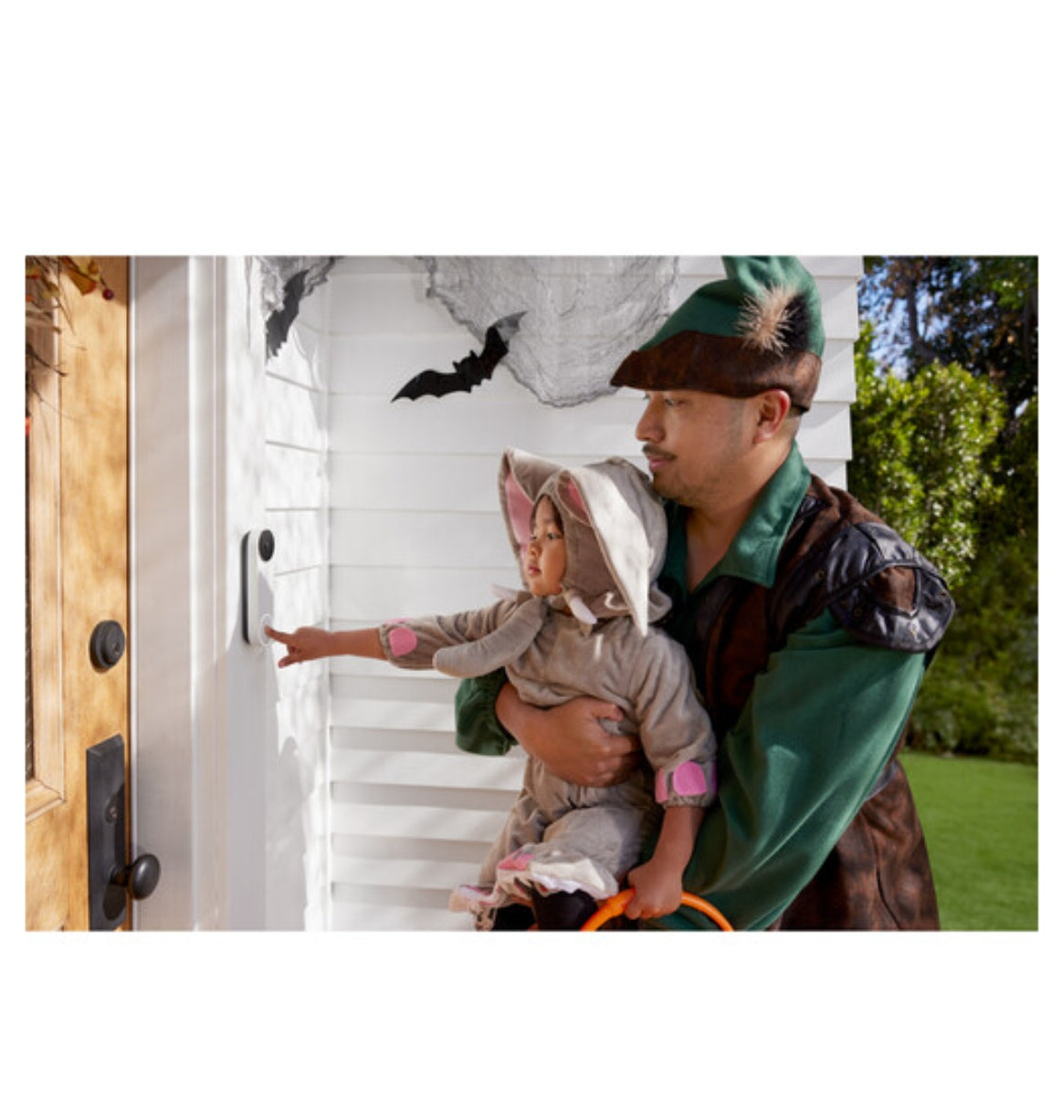 Google Nest Hello Video Doorbell Wireless (2021) Ash Gray product image 5
