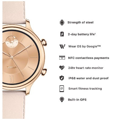 Ticwatch C2 Smartwatch Rose Gold product image 5