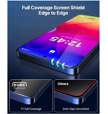 Whitestone Samsung Galaxy S26 Ultra Tempered Dome Glass Screen Protector 2pk product image 5