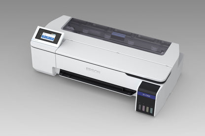 Epson SureColor SC-F500 24-inch A3 dye-sublimation printer, front three-quarter view