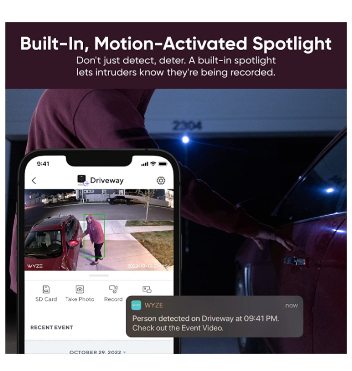 Wyze Cam V3 Pro Smart Home Camera product image 4