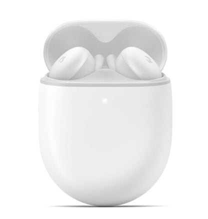 Google Pixel Buds A-Series Clearly White (2021) — rear view