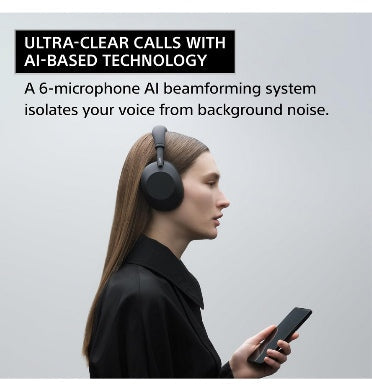 Sony Wh1000xm6 Noise Cancelling Wireless Headphones Black product image 5