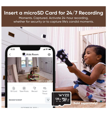 Wyze Cam V3 Pro Smart Home Camera — detail view