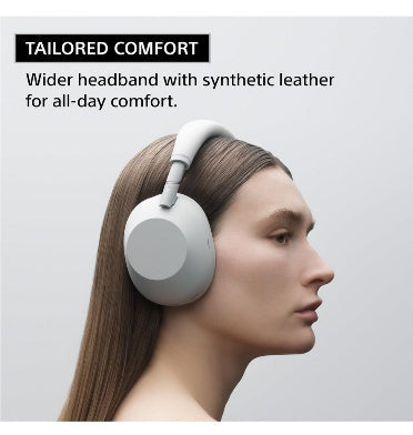 Sony Wh1000xm6 Noise Cancelling Wireless Headphones Platinum Silver product image 9