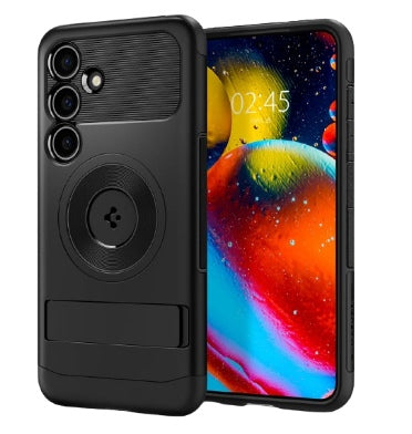 Spigen Samsung Galaxy S24 Premium Slim Armor Magfit Case Black product image 1