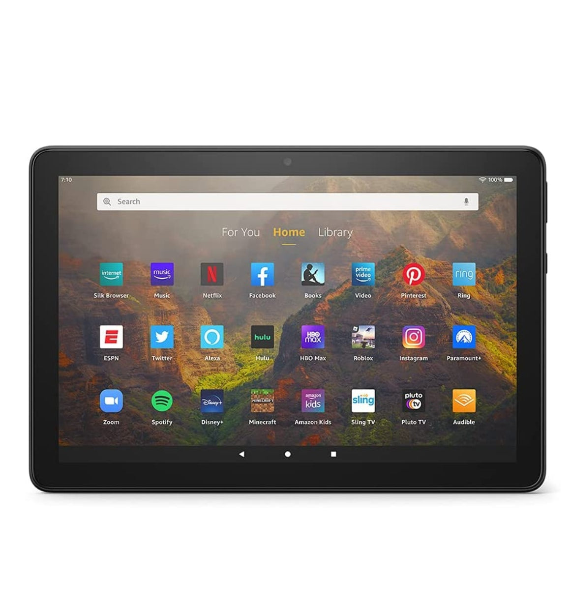 Amazon Fire HD 10" Tablet 64gb Wi-Fi Black (2021) product image 1