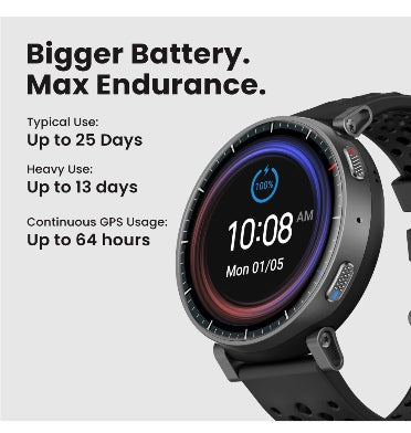 Xiaomi Amazfit Active Max Smart Watch Black product image 3