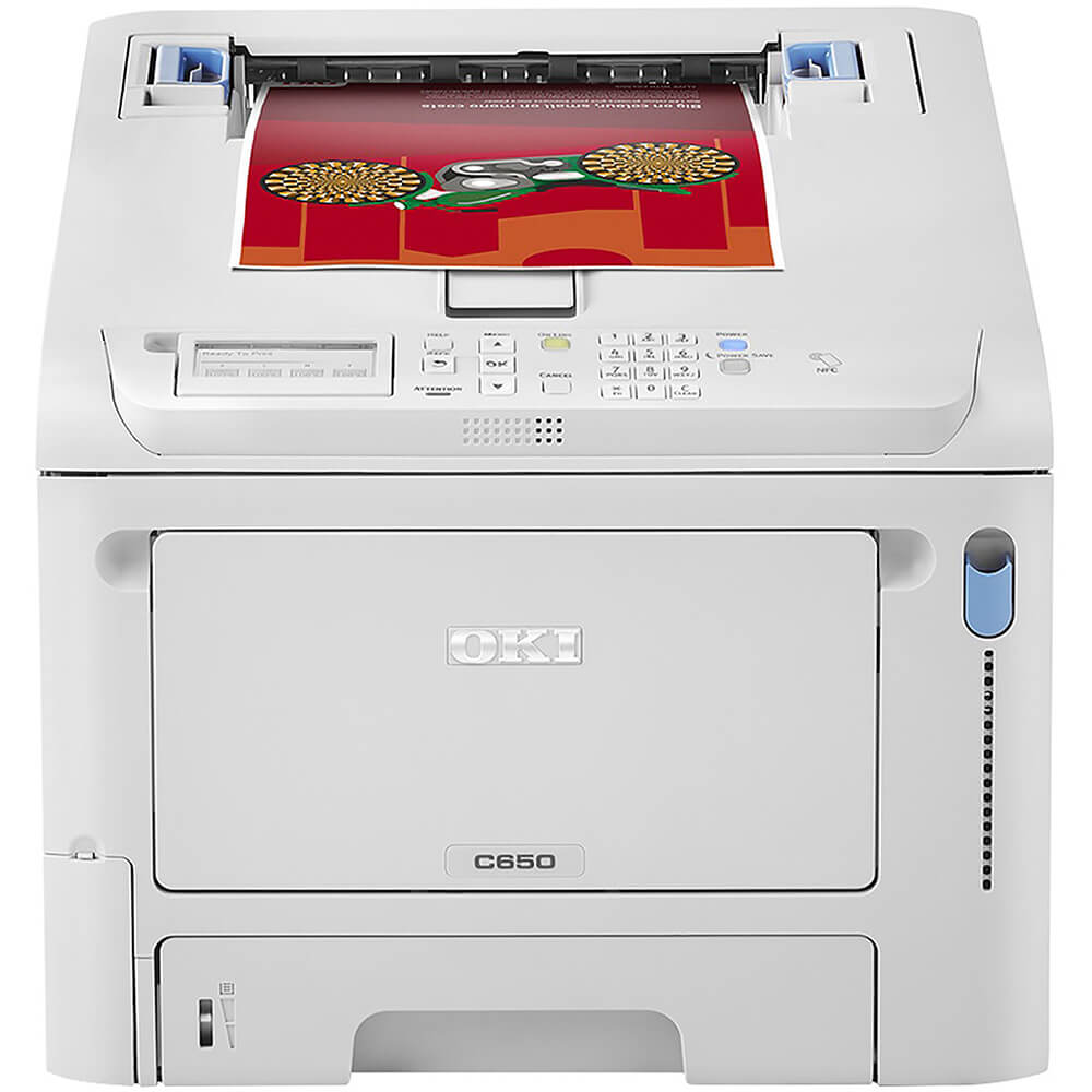 OKI C650dn A4 Colour Laser Printer (09006144) image 1