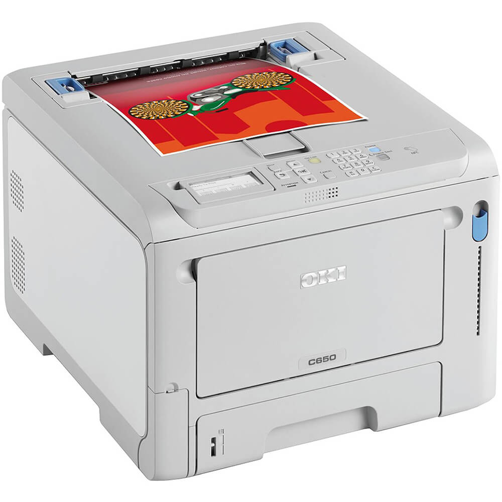 OKI C650dn A4 Colour Laser Printer (09006144) image 2