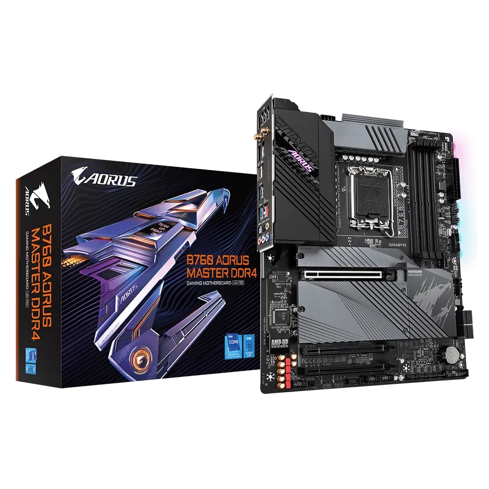 Gigabyte B760 Aorus Master DDR4 LGA1700 Motherboard (GA-B760-AORUS-MASTER-DDR4) image 1