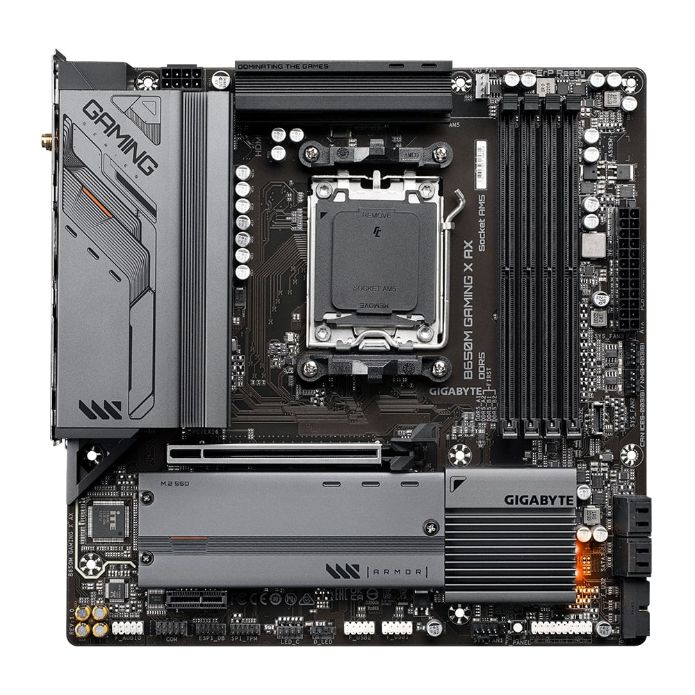 Gigabyte B650M Gaming X AX AM5 Motherboard (GA-B650M-GAMING-X-AX) image 2