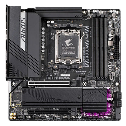 Gigabyte B650 Aorus Elite Motherboard (GA-B650M-AORUS-ELITE) — front view