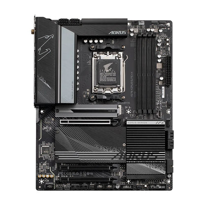 Gigabyte X670 Aorus Elite AX Motherboard (GA-X670-AORUS-ELITE-AX) — front view