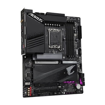 Gigabyte Z790 Aorus Elite AX DDR5 LGA1700 Motherboard (GA-Z790-AORUS-ELITE-AX) — side view