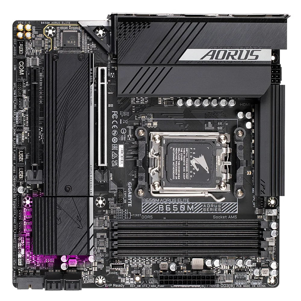 Gigabyte B650 Aorus Elite Motherboard (GA-B650M-AORUS-ELITE) image 3