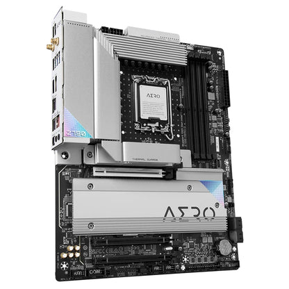 Gigabyte Z790 Aero G DDR5 LGA1700 Motherboard (GA-Z790-AERO-G) — side view
