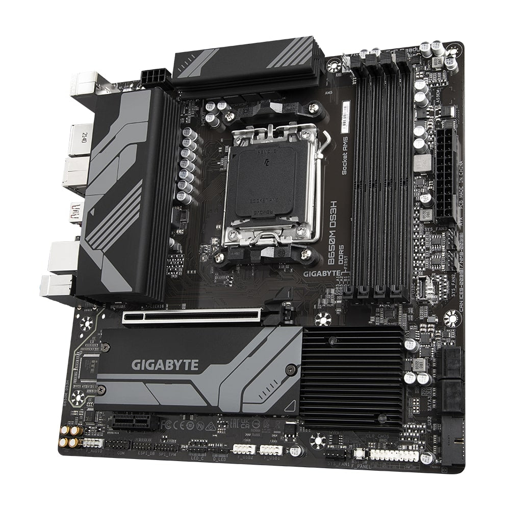 Gigabyte B650M DS3H DDR5 AM5 Motherboard (GA-B650M-DS3H) image 4