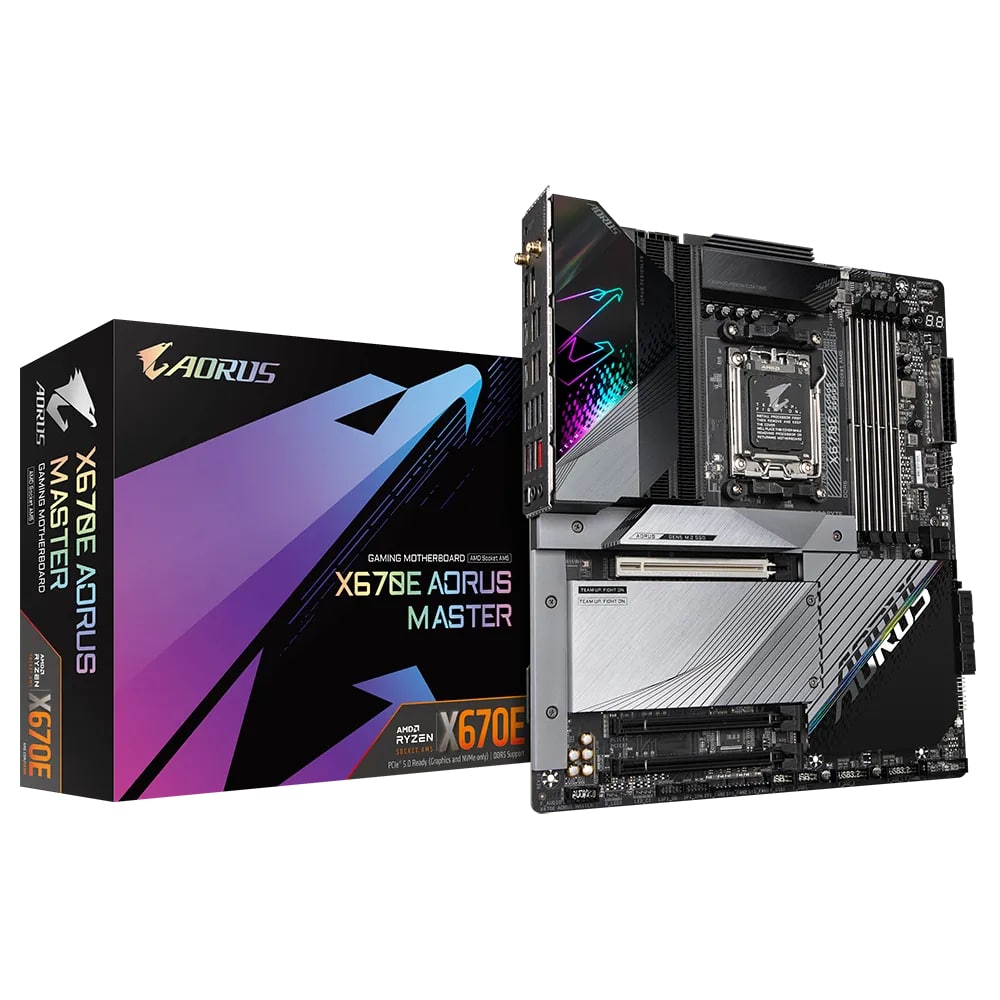 AORUS X670E Master AM5 E-ATX Motherboard (GA-X670E-AORUS-MASTER) image 1