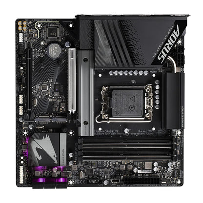 Gigabyte Z790 Aorus Elite DDR5 LGA1700 Motherboard (GA-Z790M-AORUS-ELITE) — side view