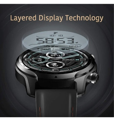 Ticwatch Pro 3 GPS Smartwatch Shadow Black product image 2