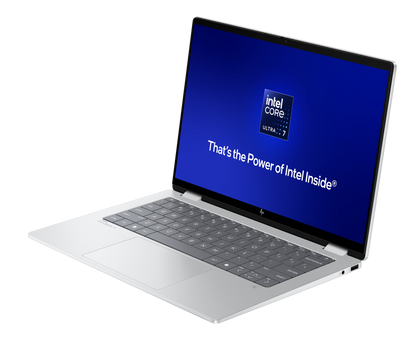 HP Omnibook X Flip 14 Intel Core Ultra 7 256V 16GB RAM 1TB SSD Laptop — rear view