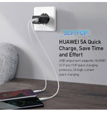 Baseus 65w Gan USB-C Pd Fast Charging Wall Charger product image 5