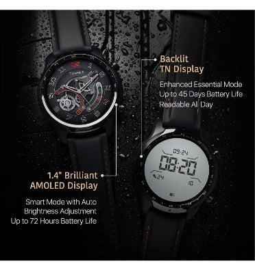 Ticwatch Pro 3 GPS Smartwatch Shadow Black product image 4