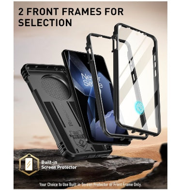 Oneplus 13 Premium Full Body Rugged Poetic Revolution Case Black product image 5