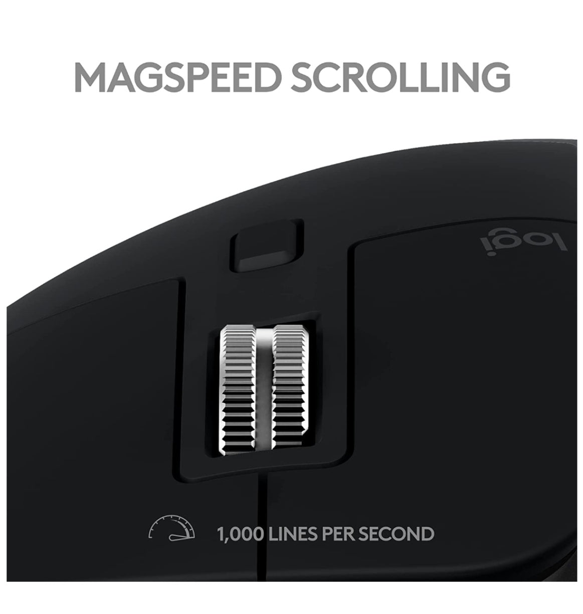 Logitech Mx Master 3s Wireless Mouse Mac Edition Space Gray product image 5
