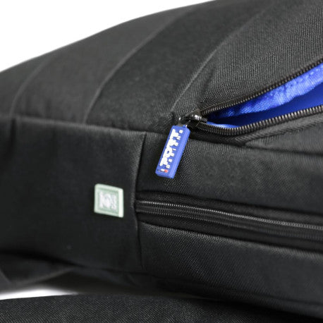 Port Designs ECO PORTLAND II 16-inch Backpack – Black (105350) — rear view