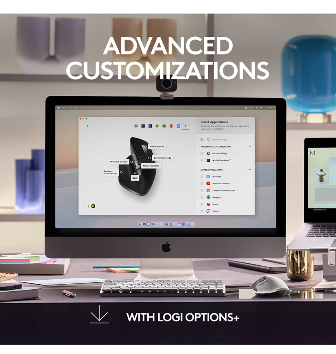 Logitech Mx Master 3s Wireless Mouse Mac Edition Space Gray product image 7