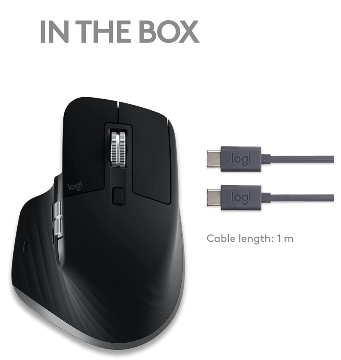 Logitech Mx Master 3s Wireless Mouse Mac Edition Space Gray product image 10