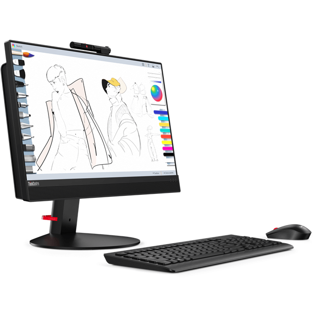Lenovo ThinkCentre M820z All-in-One Desktop PC – Core i5-9400 / 21.5″ FHD Touch / 4GB RAM / 1TB HDD / Win 10 Pro (10SC002SSA)